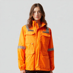 Chaqueta de Trabajo para Mujer, con Bolsillo Grande en el Pecho, Sudadera con Capucha de Seguridad, Chaqueta de Invierno con Capucha para Trabajo, Venta al Por Mayor - Product Image 2