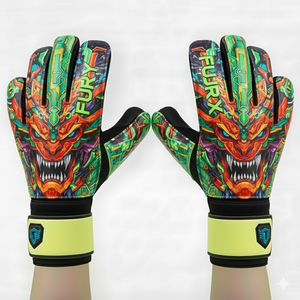 Gants de gardien de but de football respirants en latex allemand pour l'entraînement - Product Image 1