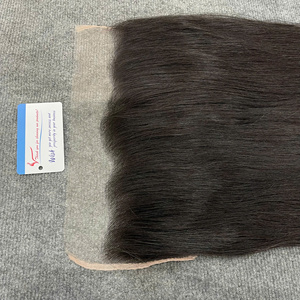 Mejor Producto: Cabello Natural Liso Frontal 13x6, Cierre de Encaje Virgen, 100% Cabello Humano Vietnamita, Aspecto Natural, Súper Sedoso, Alta Calidad - Product Image 4