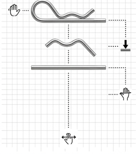 R <b>Pin</b> High Strength Industrial Fastener For Secure Locking And Retention In Machinery Automotive And Engineering Applications - Product Image 3