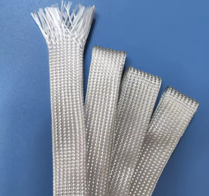 Manchon tressé en fibre de verre résistant aux hautes températures, prix de gros abordable - Product Image 5
