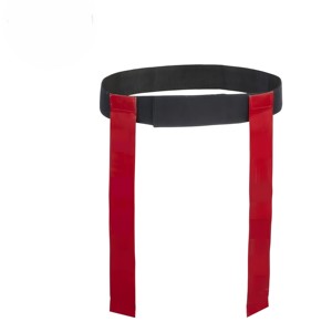 Ceintures de flag football ajustables pour l'entraînement des jeunes et des adultes, avec boucle et fermeture auto-agrippante, personnalisables - Product Image 2