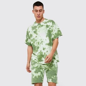 เสื้อเชิ้ตและกางเกงขาสั้นผู้ชาย SummerSet ชุด 2 ชิ้น คอวี ชุดลำลองสำหรับฤดูใบไม้ร่วง มีกระเป๋า ระบายอากาศได้ดี ผ้าฝ้าย 100% ป้องกันไฟฟ้าสถิต ราคาขายส่ง - Product Image 4