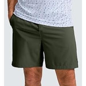 Shorts bleu clair pour hommes, shorts de bain à séchage rapide, cordon de serrage à la taille, short de bain décontracté à taille mi-haute - Product Image 3