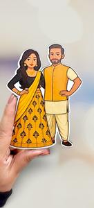 Étiquettes découpées sur mesure de qualité supérieure, autocollants indiens vintage étanches pour rituels de mariage, vente en gros, traditionnels Genzie, nouvelle arrivée - Product Image 6