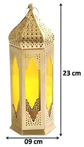 Farol Colgante de Hierro Marroquí, Portavelas Decorativo para Velas de Té, Decoración Premium para el Hogar, Iluminación, Suministro al por Mayor para Exportación - Product Image 5