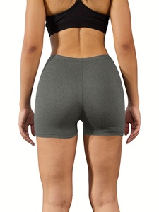 Shorts de Yoga Elásticos de Cintura Alta para Mujer, Shorts Deportivos Sin Costuras para Gimnasio, Entrenamiento y Fitness - Product Image 2