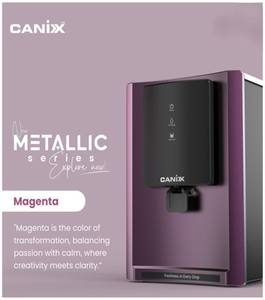 Canix Satin Silver RO Water Purifier 9L Storage Tank Food Grade ABS Body <b>Wall</b> <b>Mounted</b> Countertop Filter With LED Indicator - Product Image 5