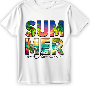 เสื้อยืดแขนสั้นลำลองสไตล์ฮาวายสำหรับผู้ชายปี 2025 ผ้าถักน้ำหนัก 180 กรัม ผลิตจากโพลีเอสเตอร์ 100% พิมพ์ลายดอกไม้ตามสั่ง - Product Image 3