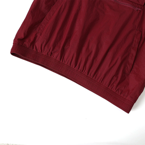 Chaqueta Anorak Unisex 100% Poliéster con Media Cremallera, Ligera, Cortavientos, con Capucha y Cordón Ajustable, Resistente al Agua, Tallas Grandes - Product Image 3