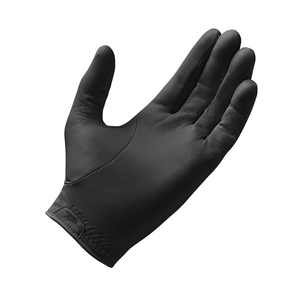 Sheepskin Genuine Cabretta Leather Professional Golf Gloves for Men <b>Black</b> Spandex Gloves Palm Thickening Gift Golfer - Product Image 2