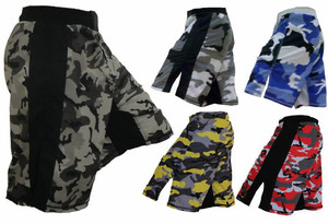 Shorts de bain pour hommes imprimés par sublimation, color-block, séchage rapide, polyester 140g, coupe classique, vêtements de plage pour adultes - Product Image 3