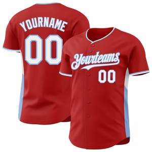 Camiseta Deportiva de Poliéster de Alto Rendimiento para Equipo de Béisbol Elite, con Logotipo Personalizado, Impresión de Patrocinadores, Fabricante de Marca Privada - Product Image 1