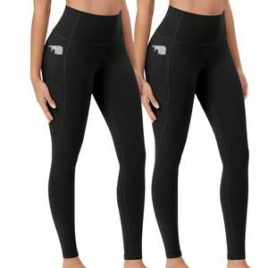 Leggings Deportivos de Cintura Alta para Mujer, Personalizados, Elásticos, para Fitness, Running, Gimnasio, Entrenamiento, Ropa Deportiva, con Bolsillo Lateral para Teléfono - Product Image 5