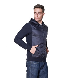 Sweat à capuche pour hommes, tricot en coton, personnalisé, de haute qualité, pull à fermeture éclair, - Product Image 1