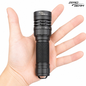 Linterna de Buceo LED Recargable de 3100 Lúmenes ZEROBEAM D5 11W con Cristal Mineral Templado, Alcance de 340m, Resistente al Agua IPX8 - Product Image 1