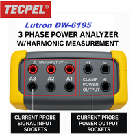 Analyseur de puissance triphasé, testeur, affichage numérique, enregistreur de données en temps réel, système multi-puissance 600V/6000A LUTRON DW-6195