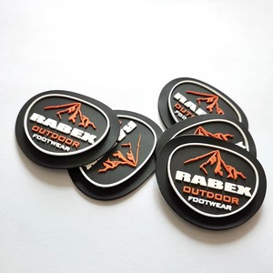 Parches de Silicona con Logotipo Personalizado al por Mayor, con Forma de Corazón, Flor y Alfabeto, Accesorios para Prendas con Relieve 3D - Product Image 2
