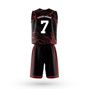 Uniforme de Baloncesto Personalizado al por Mayor para Hombre, Conjunto de Camiseta y Pantalones Cortos de Secado Rápido, Transpirable, de Poliéster, Ropa Deportiva de Equipo, Fabricante OEM - Product Image 6
