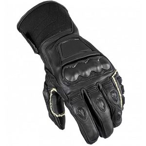 Guantes de Motocicleta Unisex, Protección Completa para los Dedos, Pantalla Táctil, Transpirables, Duraderos, Cómodos, Antideslizantes, de Cuero Vacuno - Product Image 2