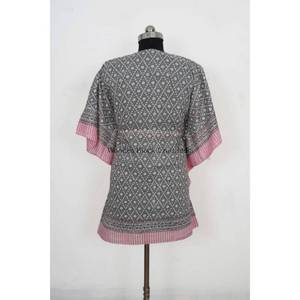 Vestido Midi Ajustado Vintage Hecho a Mano para Mujer, Kaftán Largo de Algodón para Dormir, con Decoración de Encaje, Talla Única, Lavable - Product Image 6