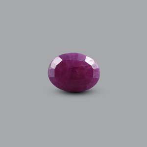 African Ruby 4.5 Carat Oval Cut Loose Gemstone for Fine Jewelry - Product Image 2