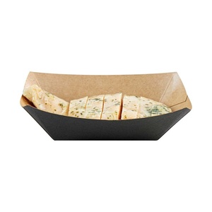 Las mejores bandejas de comida con forma de barco para servir gofres, churros y aperitivos de postre, bandejas de comida de 6x10 pulgadas con forma de barco para chaat, fideos y frituras - Product Image 1