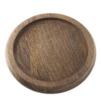 Premium Umweltfreundlicher Handgefertigter Rustikaler Akazienholz-Kuchenständer mit Acrylabdeckung Eleganter Dessert-Präsentationsständer von Curio Craft