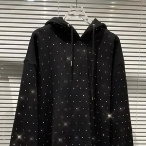 Sudadera con Pedrería para Mujer, Diseño Estampado Completo, Producto Más Vendido, Sudaderas con Pedrería para Mujer a Precio Económico - Product Image 2