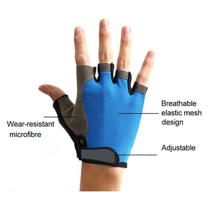 Adjustable Wrist Strap Workout <b>Gloves</b> for Weightlifting Breathable Gym Training <b>Fitness</b> <b>Gloves</b> Wholesale Rate OEM Custom - Product Image 3
