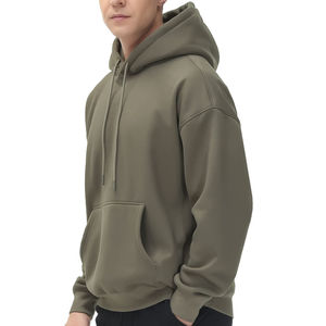 Sudadera con Capucha Oversize para Hombre, de Alta Calidad, con Cuello Bordado, Corte Holgado, Otoño 2026, Gran Venta - Product Image 3