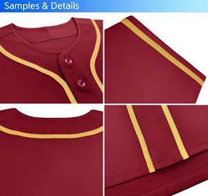 Unisex <b>Baseball</b> Jersey All Season <b>Baseball</b> Jersey Shirt with Comfortable Fit and Timeless Style and Clean Design - Product Image 4