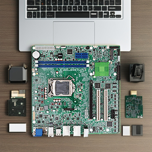 IEI MicroATX เมนบอร์ดอุตสาหกรรมชิปเซ็ต H110สกายลาค LGA1151สำหรับ6th/7th gen_ IMB-H110 - Product Image 2