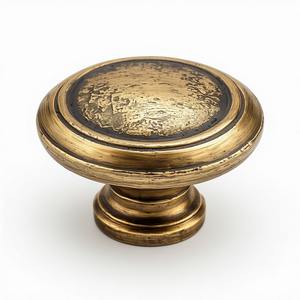 Pomo de Puerta Metálico de Diseño Europeo de Grado Profesional con Acabado Anticorrosión para Hoteles, Centros Comerciales y Diseñadores de Interiores - Product Image 1