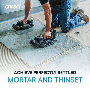 Accessorio per Vibrazione Piastrelle per Applicazione di Thinset con Gripster a Vuoto - Product Image 2