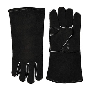 Gant de soudeur professionnel en cuir de vachette pleine fleur renforcé, modèle best-seller, pour soudage TIG - Product Image 1