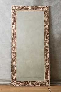 Miroir mural décoratif de style antique, entièrement fait main, de luxe, traditionnel indien, avec incrustations de os, respectueux de l'environnement - Product Image 6