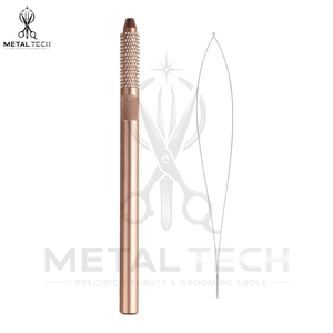 Professional Hair Extension Loop <b>Needle</b> Wire Threader Pulling Hook Tool For Micro Ring <b>Beads</b> Extensions Salon DIY Accessory - Product Image 3