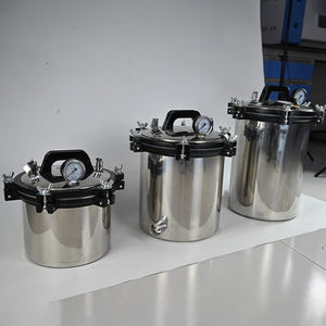 <span class=keywords><strong>Autoclave</strong></span> Portatile Supporto OEM 18L in Acciaio Inox Sterilizzatore a Vapore ad Alta Pressione - Product Image 4