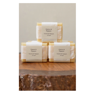 Jabón Artesanal de Lujo al por Mayor, Jabón en Barra Natural Blanqueador de Piel con Zanahoria y Papaya - Product Image 1