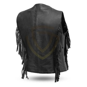 Chaleco de moto para mujer, estilo motero, cortavientos, transpirable, ecológico, con cuello en V y cierre de cuero. - Product Image 2