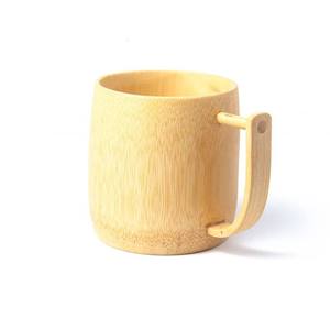Natural Eco Friendly Bamboo <b>Cups</b> With Handle All Sizes <b>Small</b> Medium Large <b>Coffee</b> Mug - Product Image 2