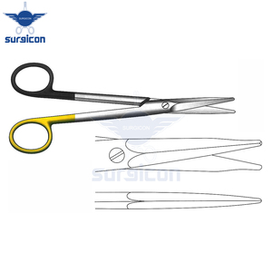 Ciseaux Fanous 16,5 cm / 6-1/2 pouces droits à lame dentelée Super Cut TC pour chirurgie - Product Image 5