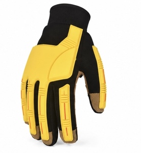 MUBASHAR PRO GRIP INTERNATIONAL Practical <b>Workwear</b> Impact Resistant <b>Gloves</b> Modern Ergonomic Design Nitrile Palm Coating - Product Image 6