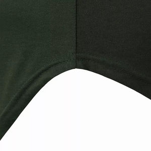 Camiseta larga con dobladillo curvo de última moda para hombre, estilo urbano, poliéster de secado rápido, camiseta larga para gimnasio. - Product Image 4