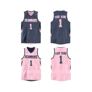 Proveedor de Fábrica de Camisetas de Baloncesto al por Mayor, Uniformes Deportivos de Poliéster de Secado Rápido por Sublimación con Números Cosidos - Product Image 1