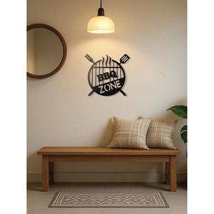 CIFbuy Vintage Distressed 3D <b>Iron</b> Wall Art Vertical Leaf Farmhouse Home Decor for Halloween Christmas Pick-up Service Available - Product Image 3