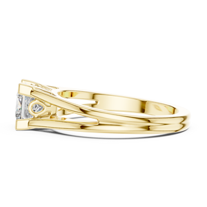 Anillo de Diamante Moissanita de Plata de Ley 925 Estilo Vintage, Fabricante y Proveedor de Joyería Fina al por Mayor - Product Image 2