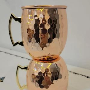 Taza de cobre para Moscow Mule, taza de cobre martillado, taza de cobre puro, taza de cobre para bebidas, taza de cobre para cerveza, taza de cobre para cócteles, Moscow Mule - Product Image 5