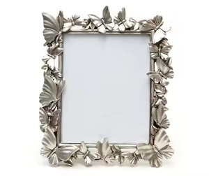 Elegant Living Space Metal Glass Photo <b>Frame</b> Decorative <b>Picture</b> Display Home Interior - Product Image 4